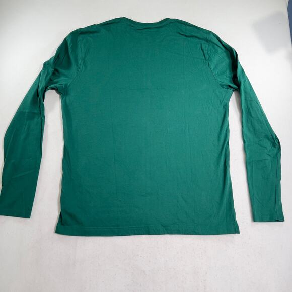 Apple T-Shirt Men's Large Long Sleeve Crew Neck Apple Logo On Front Employee - Picture 3 of 12